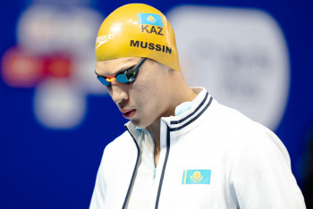 Жүзуден Әділбек Мусин Қазақстан рекордын жаңартты
