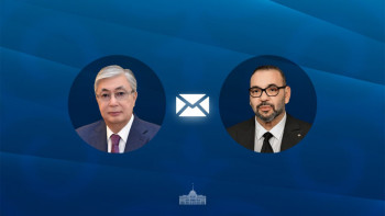 Фотография к новости: Тоқаев Марокко Королін ұлттық мейраммен құттықтады