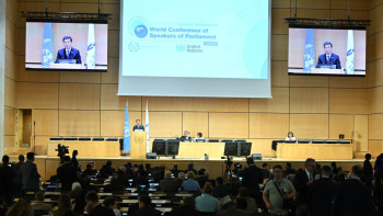 Фотография к новости: Қошанов шетелдік әріптестеріне Қазақстан Президентінің реформалары туралы айтып берді