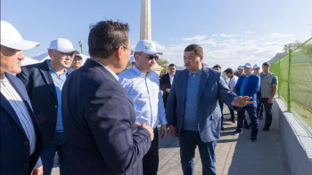 Фотография к новости: Олжас Бектенов Қызылорда облысында су үнемдеу шараларының іске асырылуын тексерді