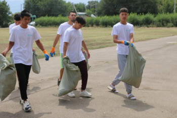 Фотография к новости: Алматы облысында экологиялық акция өтті