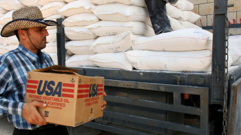 Фотография к новости: АҚШ қоймаларындағы 60 мың тонна гуманитарлық азық-түлік жойылуы мүмкін