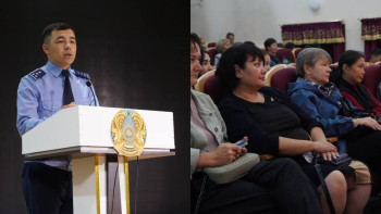 Фотография к новости: Қостанай облысында полиция тұрғындармен кездесті