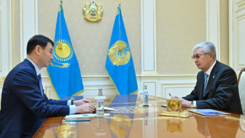 Фотография к новости: Мемлекет басшысы Алматы қаласының әкімін қабылдады