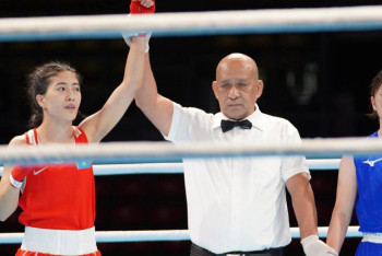 Фотография к новости: Бокстан Азия чемпионаты: Гүлназ Бөрібаева – жартылай финалда