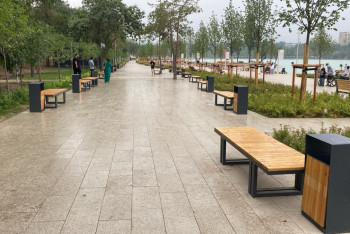 Фотография к новости: Алматы әкімдігі Сайрандағы жөндеу жұмыстарын кешіктірген мердігерді сотқа берді