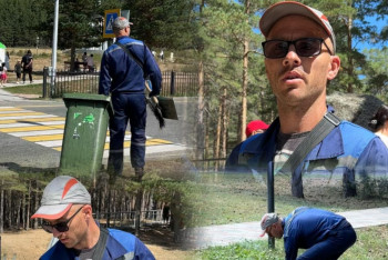 Фотография к новости: Көзге көрінбейтін қаһарман: Қазақстандағы киелі орындардың бірін кім таза ұстап жүр?