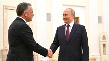 Фотография к новости: Путин Трамптың өкілімен үш сағат келіссөз жүргізді