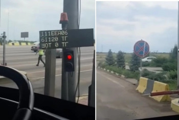Фотография к новости: "Қымбат сапар": Жүргізушіге ақылы жолдан өтерде 61 мың теңгеге шот келді