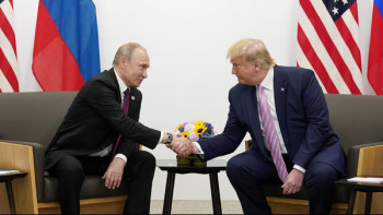 Фотография к новости: Путин мен Трамп кездесуі: БҰҰ бейбіт диалогты құптайтынын мәлімдеді