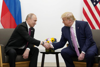 Фотография к новости: Путин мен Трамп кездесуі: БҰҰ бейбіт диалогты құптайтынын мәлімдеді