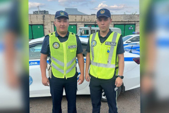 Фотография к новости: Оралда шатырдан секірмек болған әйел дер кезінде құтқарылды