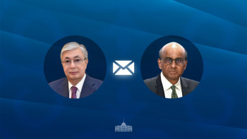 Фотография к новости: Тоқаев Сингапур президентін құттықтады