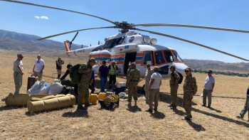 Фотография к новости: Сел қауіпті кезеңде мұздақ көлдер бақылауда болады