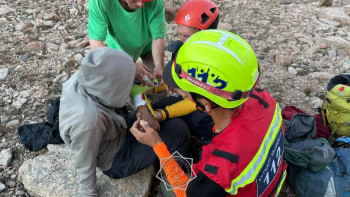 Фотография к новости: Алматы тауларында 16 жастағы жасөспірімнің үстіне тас құлады