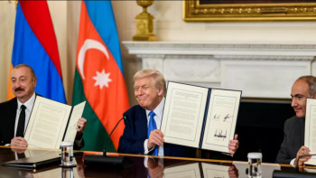 Фотография к новости: Әзербайжан мен Армения басшылары Трампты Нобель сыйлығына ұсынбақ