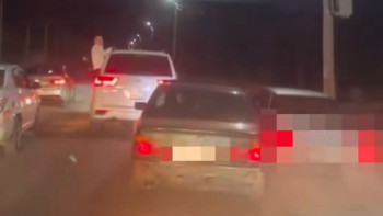 Фотография к новости: Таразда көлікпен “түйгіштесу” ұйымдастырғандар жауапқа тартылды