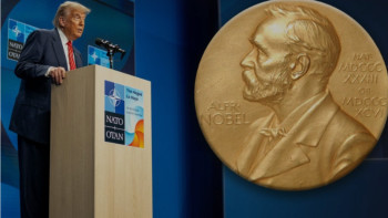 Фотография к новости: Жеті мемлекет Трампты Бейбітшілік саласындағы Нобель сыйлығына ұсынды