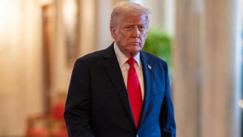 Фотография к новости: Трамп журналистерді Путинмен кездесуге кедергі келтіріп жатыр деп айыптады