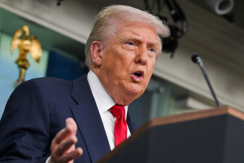 Фотография к новости: Трамп Путинмен кездесудің сәтті өту мүмкіндігін 75% деп бағалады