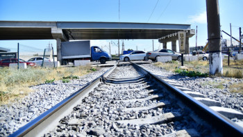 Фотография к новости: Шымкентте жаңа жол өткелдері салынып жатыр: қозғалыс жеңілдеп, қауіпсіздік артады