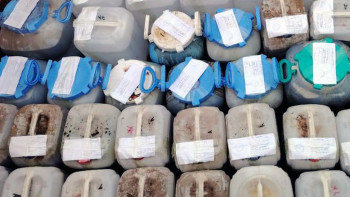 Фотография к новости: ШҚО-да 240 литрден аса психотроптық зат дайындағандар ұсталды