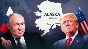 Фотография к новости: Путин мен Трамп келіссөздерді бастады