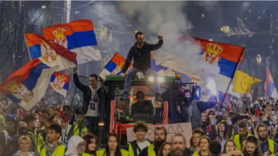 Сербиядан сән кетті: елде үкіметке қарсы наразылықтар белең алды