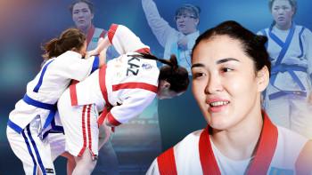 Фотография к новости: Бопай ханым: Еліміздегі екінші әйел генерал болуды армандаймын