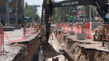 Фотография к новости: Таразда жылу желілерін жаңғырту жұмыстары қарқынды