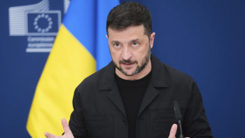 Фотография к новости: Еуропа мен НАТО: Зеленскийдің жанынан табыламыз