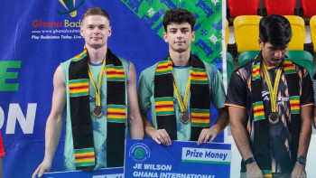 Фотография к новости: Қазақстан бадминтоншылары халықаралық турнирде қола жүлде жеңіп алды