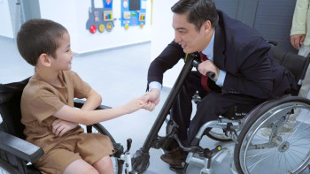 Фотография к новости: "Кедергісіз орта": Түркістанда жаңа оңалту орталығы бой көтерді