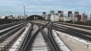 Фотография к новости: LRT желісінде рельстерді төсеу жұмыстары аяқталды