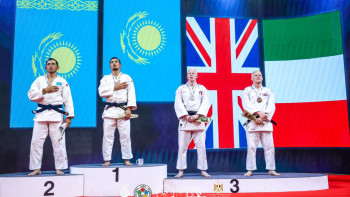 Фотография к новости: Египеттегі турнирде қазақстандық парадзюдошылар екі алтын, екі күміс жеңіп алды