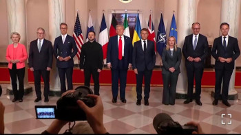 Фотография к новости: Трамп пен Зеленский кездесуді аяқтады