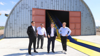 Фотография к новости: Мәжіліс депутаты Қарағанды облысында салынып жатқан қатты тұрмыстық қалдықтар полигонына барды