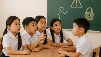 Фотография к новости: Жаңа оқу жылында жеке қауіпсіздік сабақтары қайта жүргізіледі