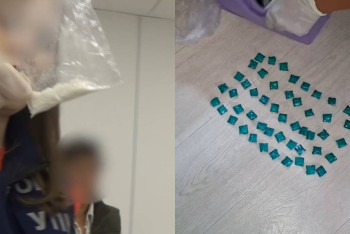 Фотография к новости: Астанада есірткі тасыған қыз бен жігіт ұсталды