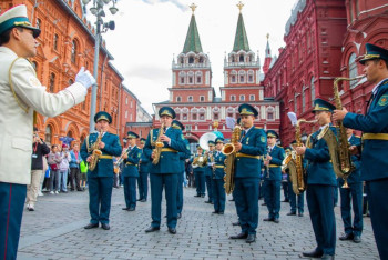 Фотография к новости: Қазақстан Қарулы күштерінің шығармашылық ұжымы Мәскеуде зор қошеметке ие болды