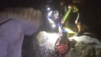 Фотография к новости: Түркістан облысының тауларында алты турист құтқарылды