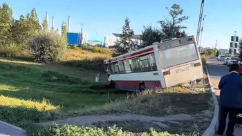 Фотография к новости: Астанада апатқа ұшыраған автобуста Қытай азаматтары болған