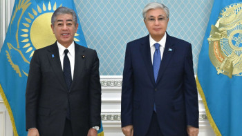 Фотография к новости: Мемлекет басшысы Жапонияның Сыртқы істер министрін қабылдады