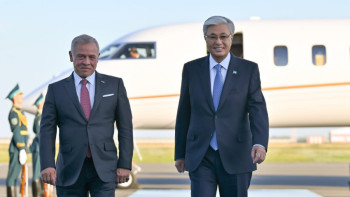 Фотография к новости: Иордания Королі II Абдалла бен әл-Хусейн Астанаға келді