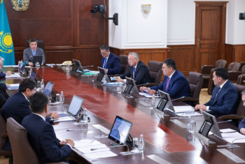 Фотография к новости: Бектенов бюджет шығындарын қатаң бақылауды тапсырды