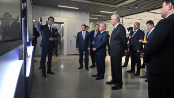 Фотография к новости: Қазақстан мен Иордания көшбасшылары ІТ инновациялармен танысты