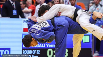 Фотография к новости: Дзюдо: Ернұр Батырғали – кадеттер арасында әлем чемпионатының жеңімпазы