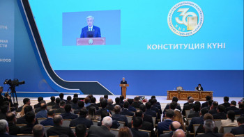 Фотография к новости: Біз қазір әділетті, таза, қауіпсіз әрі қуатты Қазақстанды құрып жатырмыз – Тоқаев