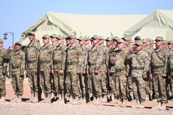 Фотография к новости: Қарағанды облысында "Жауынгерлік достастық – 2025" оқу-жаттығуы басталды