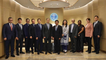 Фотография к новости: Қазақстан ШЫҰ Ұлттық үйлестірушілер кеңесінің отырысына қатысты